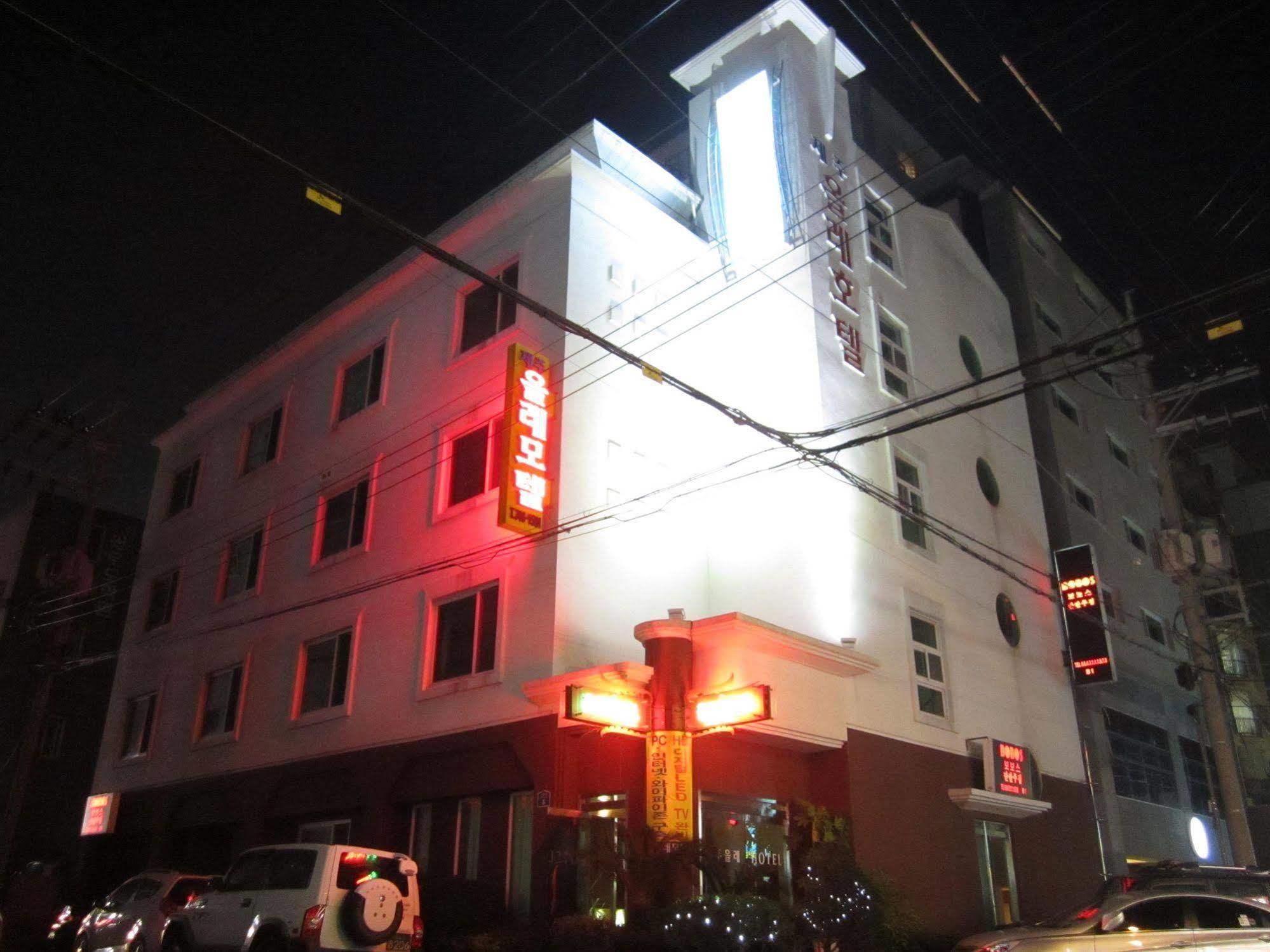 Jeju Olleh Hotel Exterior foto